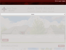 Tablet Screenshot of amytapp.com